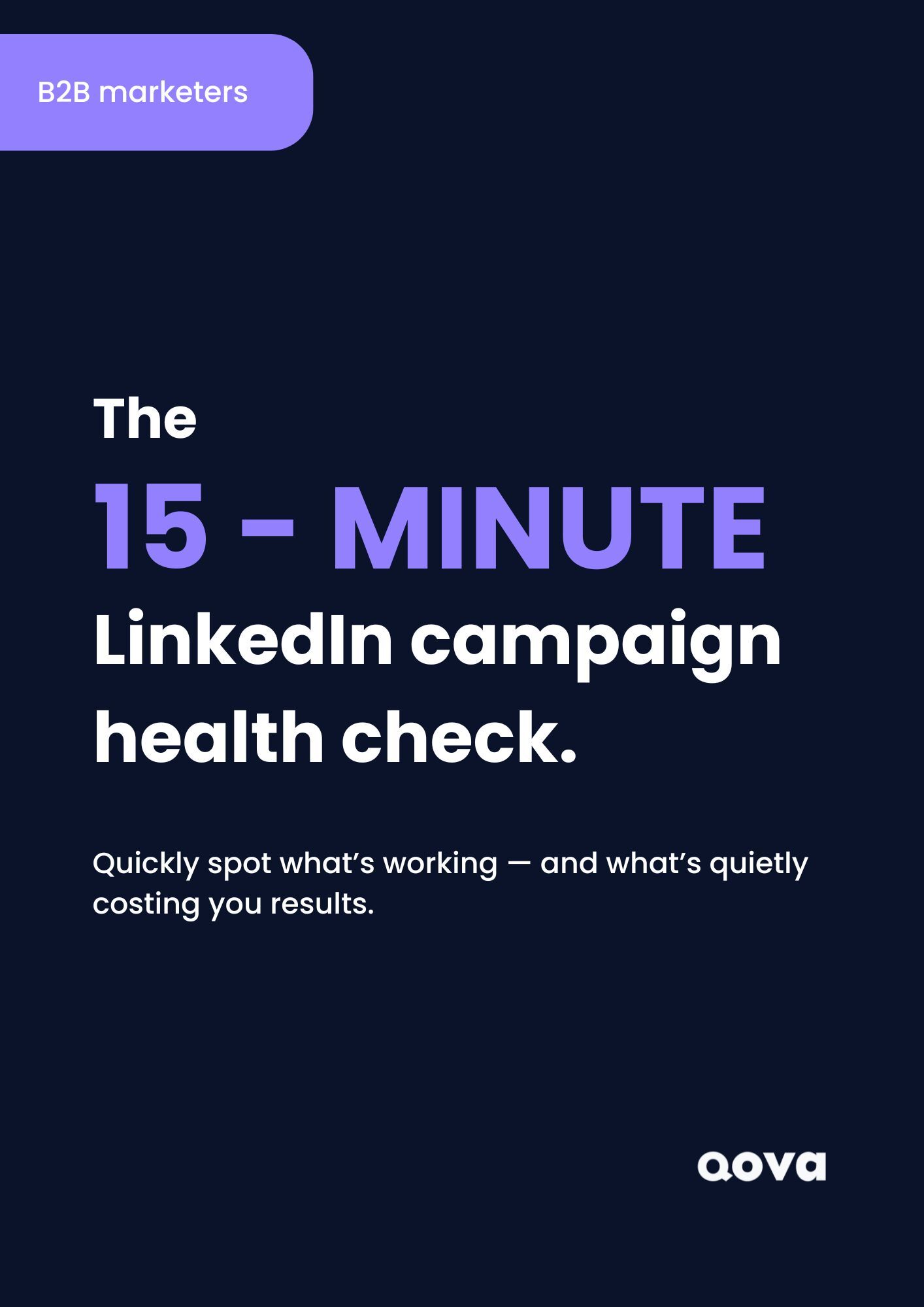 15 - minute Linkedin Health check
